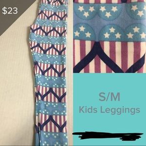 LuLaRoe Kids Leggings Size Small/Medium BNWT